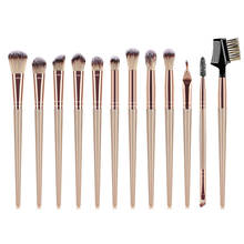 12pcs/lot Makeup Brushes Set Eye Shadow Blending Eyeliner Eyelash Eyebrow Edge Control Brushes For Makeup Brochas De Maquillaje 2024 - buy cheap