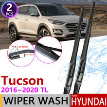 Car Wiper Blade for Hyundai Tucson TL 2016~2020 2017 2018 2019 Front Windscreen Windshield Wipers Car Accessories  J Hook Type 2024 - buy cheap