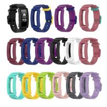 Silicone Wristband Strap Bracelet For Fitbit Inspire / Inspire HR Fitbit Ace 2 ACE2 Smart Watch Replacement Watch Band 2024 - compra barato