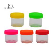 COURNOT 8ML Concentrate Container Jars Non Stick Glass FDA Silicone Jar Wax Oil Dab Storage Case Oil Cream Tobacco Organizer Box 2024 - buy cheap