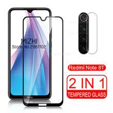 2 in 1 tempered glass for xiaomi redmi note 8 pro 8t 8a camera lens screen protector on xiomi redmi note8pro note8t 8 a t film 2024 - buy cheap