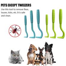 3PCS Pet Flea Remover Tool Tick Removal Tick Picker Hook Pet Comb Pet Cat Dog Grooming Supplies Dog Accessories 2024 - buy cheap