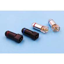 1 пара 0,78 мм контактный позолоченный штырь для наушников для UE11pro UE18pro для QDC 0,78 мм Наушники DIY 2024 - купить недорого