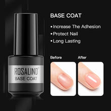 ROSALIND-esmalte híbrido semipermanente para uñas, laca de Gel, Base para manicura Nail Art, 7ml 2024 - compra barato