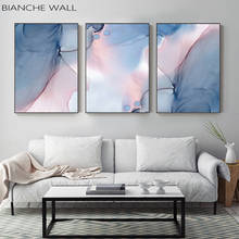 Colorful Ink Abstract Wall Art Canvas Poster and Print Modern Artwork Picture Painting Contemporary Nordic Home Room Decoration 2024 - buy cheap