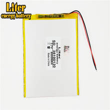 3.7V 6000mAH 35100130 Polymer lithium ion battery for for - DNS AirTab DUAL 2024 - buy cheap