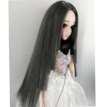2020 New Style 1/3 1/4 1/6 1/8 Bjd SD Wig Long  Straight Hair High Temperature Wire BJD Wig For BJD Doll Many Colors 2024 - buy cheap