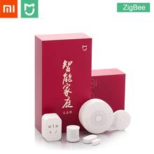 Xiaomi MIJIA 5 in 1 Smart Home Kit Multi-function gateway ZigBee Socket Hub Human Body Window Door Sensor Wireless Switch Mini 2024 - buy cheap