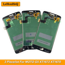 Test 3 Piece/lot G5 LCD For Motorola MOTO G5 XT1672 XT1670 XT1676 LCD Display touch screen digitizer assembly For MOTO G5 LCDS 2024 - buy cheap