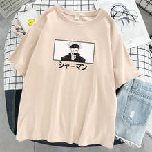 Camiseta de Anime japonés para mujer, camisetas de estilo Harajuku, camiseta informal de verano, camisetas holgadas transpirables con estampado de Satoru Gojo Shaman 2024 - compra barato