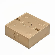 Домашние приспособления, нижняя коробка для скрытого и поверхностного монтажа, глубина 30 мм, тип 146, настенная розетка, нижняя коробка 86, распределительная коробка 2024 - купить недорого