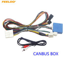 FEELDO Car Audio 16PIN Android Power Calbe With Canbus Box For Nissan Teana DVD Player Wiring Harness Adapter #HQ6482 2024 - buy cheap