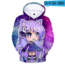 2021 Popular Game Gacha Life Hoodie Sweatshirt Men/women 3D Hoodies Fashion Streetwear Boys/girls Long Sleeve Gacha Life Tops 2024 - buy cheap