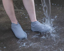 Cubiertas de silicona reciclables para zapatos, fundas impermeables reutilizables para Botas de lluvia, antideslizantes 2024 - compra barato