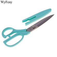 1Pcs Green With Cover High Carbon Professional Stainless Steel Sewing Scissors Steel Tailor Scissors Dressmaking Fabric Shears 2024 - buy cheap
