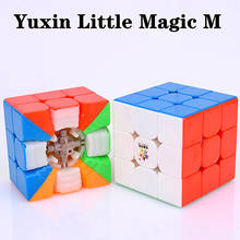 YuXin Little Magic M Magnetic 3x3x3 Cube Magic 3x3 speed cube Magnet Cubo Magico Puzzle Cubes 2024 - buy cheap