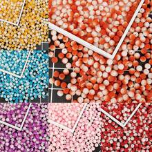 Cuentas coloridas dobles de acrílico Bayberry, abalorios de perlas de imitación ABS, cuentas espaciadoras sueltas para fabricación de joyería, accesorios DIY, 10mm, 50 Uds. 2024 - compra barato
