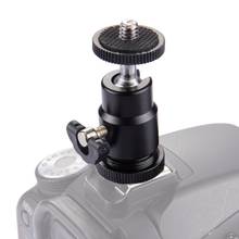 360 Degree Mini Tripod Ball Head Mount Hot Shoe Tripod Head Tripod Screw Head With Lock Swivel Konsait Brand 2024 - buy cheap