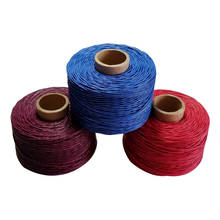 High tenacity 100% Linen waxed thread Waterproof 100m/roll twine cords macrame rope for sewing handmade accessory DIY 2024 - buy cheap