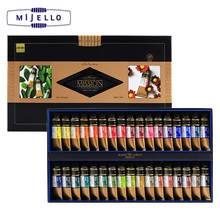 Mijello-pigmento de acuarela de alta concentración, serie Misson, Color dorado, 36/34/24/12 2024 - compra barato