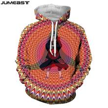 Jumeast Men Women 3D Sweatshirt Visual Illusion Oversized Coat Streetwear Harajuku Pullover Fashion Funny Spring Autumn Hoodies 2024 - buy cheap