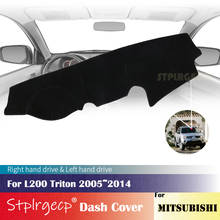 for Mitsubishi L200 Triton 2004-2014 Anti-Slip Dashboard Cover Protective Pad Car Accessories Sunshade Carpet 2012 2011 2010 2024 - buy cheap