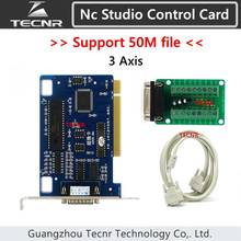 Sistema de tarjeta de control de estudio CNC, 3 ejes, compatible con 50M, archivo grande para enrutador cnc 5.4.49 /5.5.55, versión en inglés, TECNR 2024 - compra barato