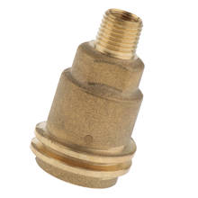 Propane Gas Fitting Adapter with 1/4 Inch Male Pipe Thread, Brass 2024 - buy cheap