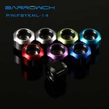 Barrowch pc water cooling fittings OD14MM Compression tube connector Sliding tubing for water cooler heatsink Modding FBYKNL-14 2024 - buy cheap