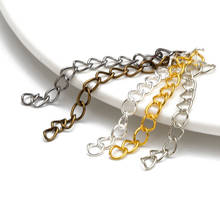 Meibeads 100 unidades de joias estendidas & extensão correntes/extensor de cauda para colar/pulseira descobertas de joalheria uf1620 2024 - compre barato