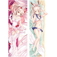 Funda de almohada de cuerpo de abrazo para hombre, funda de almohada de Anime japonés Azur Lane, cojín Dakimakura, Fujoshi BL, 150x50cm, 2 vías 2024 - compra barato