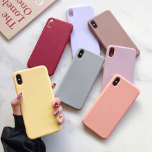 Candy color TPU soft Cover Case For samsung galaxy A6 A6+ Plus A7 A9 A8 A8+ Plus 2018 S7 S8 S9 S10 e S10e S10 Plus M10 M20 Cases 2024 - buy cheap