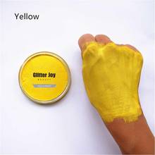 Yellow 30g/pc Water Activated Face Body Paint Pigment Makeup in Night Party Fancy Dress Beauty Makeup Tool 2024 - buy cheap