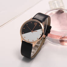 Reloj Mujer 2020 модные повседневные роскошные женские часы с кожаным ремешком Аналоговые кварцевые наручные часы модные повседневные женские наручные часы 2024 - купить недорого