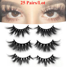 25Pairs/Lot Visofree Mink Lashes 3D Mink Eyelashes Cruelty free Lashes Handmade Reusable Natural Eyelashes Makeup False Lashes 2024 - buy cheap