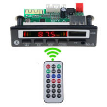 2020 Car Audio USB TF FM Radio MP3 Module Wireless Bluetooth5.0 12V MP3 WMA Decoder Board MP3 Player with Remote Control For Car 2024 - buy cheap