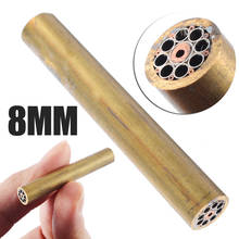 Durable 8mm Dia. Mosaic Pin Rivet Brass Tube Sword Tool Handle Decoration Material for Knife Handle Screw Hand Tools 2024 - buy cheap