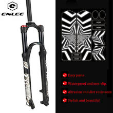 ENLEE Mountain Bike Fork Stickers MTB 3D Reflective Stickers Down DH Road Bicycle Waterproof Front Fork Decals Films 2024 - buy cheap