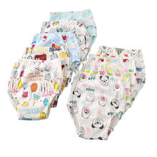 Cotton Reusable Baby Training Pants Infant Shorts Underwear Cloth Diaper Nappies Baby Waterproof Training Pantie 6Layers Crotch 2024 - buy cheap
