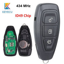 KEYECU Smart Remote Key 3 Button 434MHz ID49 PCF7953 Chip for Ford Focus C-Max Focus Grand C-Max Mondeo 2014-2018 FCC: KR5876268 2024 - buy cheap