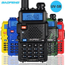 Baofeng-walkie-talkie de UV-5R, Radio CB portátil de 5W, BF-UV5R de banda Dual, transceptor VHF/UHF, UV 5R, 2 uds. 2024 - compra barato