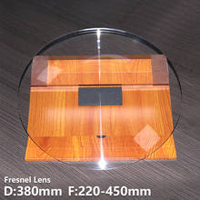 Fresnel lens D380mm focal Solar energy  Magnifier led lenses Spotlight High temperature Projection DIY electricity generation 2024 - buy cheap