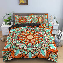 Boho Mandala Bedding Set Bohemia King Queen Duvet Cover Psychedelic Comforter Covers With Pillowcase Bed Sets 2/3 Pieces 2024 - buy cheap