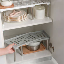 Retractable Closet Organizer, Kitchen Adjustable Caster Storage Shelf Wardrobe Rack Cabinet Holders Home Storage Organizer 2024 - buy cheap