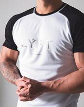 Jp & uk camiseta masculina de tecido de secagem rápida, masculina, para academia, corrida, treinamento, fitness 2024 - compre barato