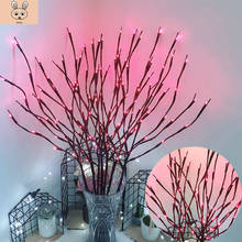 20 Bulbs LED Willow Branch Lamp Battery Powered Natural Tall Vase Filler Willow Twig Lighted Branch For Home Decoration Dropship 2024 - buy cheap