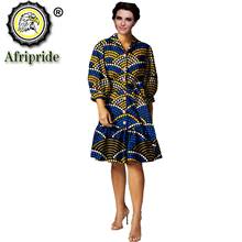 Vestidos africanos para mulheres, plus size, vestido de festa, estampa de roupas africanas, vestido elegante, camisa kaftan para menina, bazin rico s2125001 2024 - compre barato