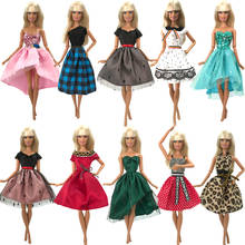 NK-Conjunto de vestido de muñeca de estilo nuevo, ropa bonita de moda informal, Skitr, ropa deportiva, vestido de baile para Barbie, accesorios para muñeca, regalo JJ 2024 - compra barato