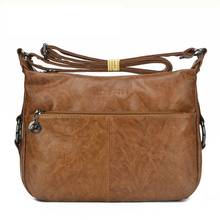 High Quality Genuine Leather Bag Vintage Luxury Handbag Women Bag Designer Portable Single Shoulder Messenger Bag Totes  C1338 2024 - buy cheap