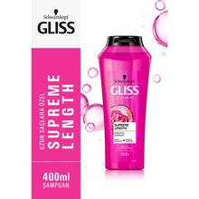 Gliss Supreme Length Shampoo 400 ml natural organic plant essence permanent color women men harmless for long-life maintenance repair 2024 - buy cheap